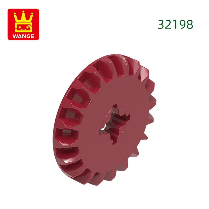 Wange157uds./lote 32198 bloques de construcción cónicos de 20 dientes, accesorios técnicos MOC compatibles con bloques, juguetes para niños, caja de regalo
