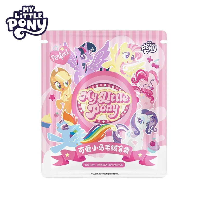 Nuevo Colgante de la Serie My Little Pony en Caja Sorpresa V1 V2 V3 V4, Muñeco de Peluche Original de My Little Pony, Lindo Colgante de Moda, Regalo Navideño