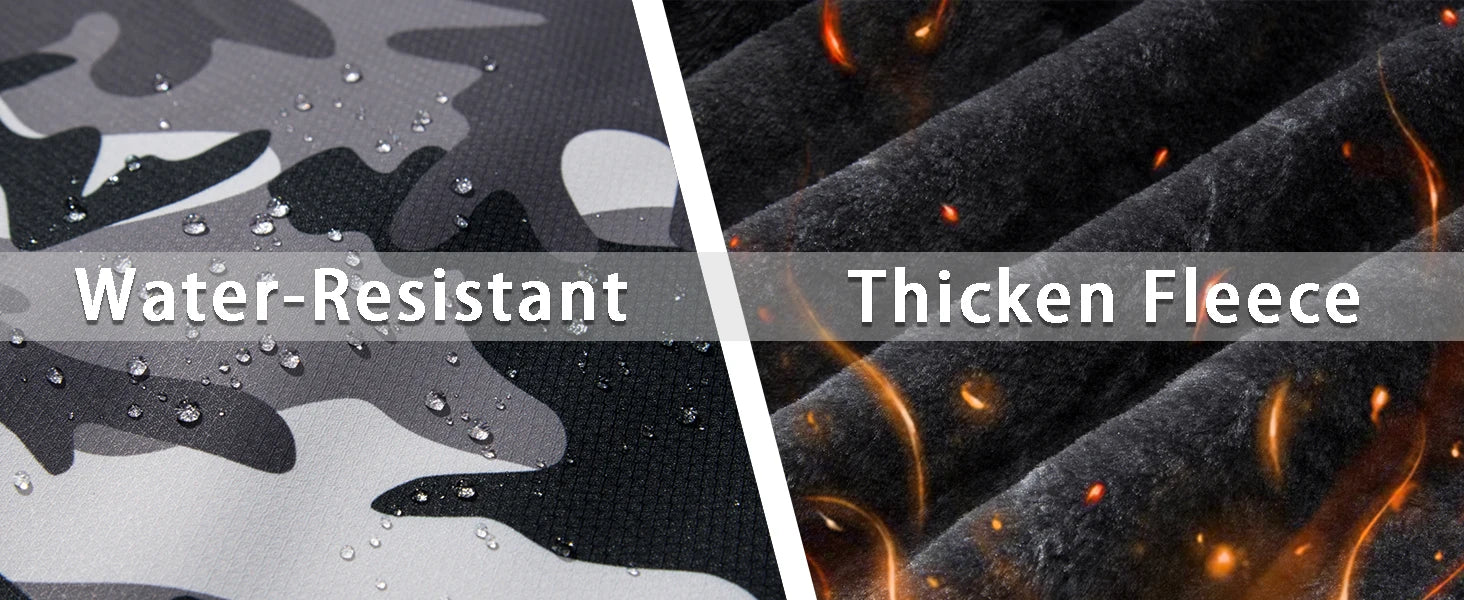 TACVASEN, chaquetas de montaña con forro polar, chaquetas de senderismo para hombre, abrigos con capucha extraíbles para exteriores, Parka de esquí y Snowboard, prendas de vestir de invierno