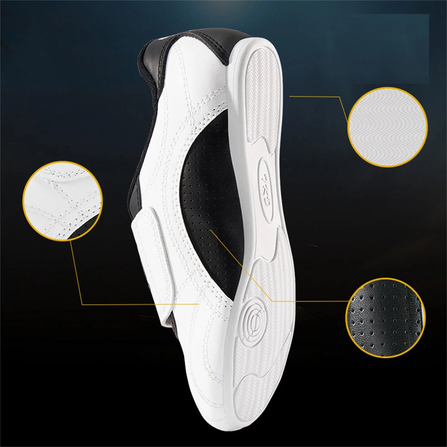 Zapatos de Taekwondo para niños y adultos, calzado de gimnasio, kung fu, Jujutsu, entrenamiento de karate, suela suave de goma transpirable
