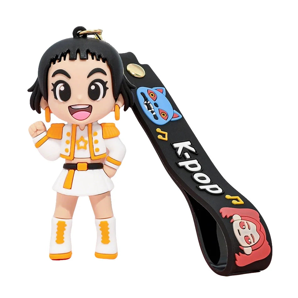 2026 Llaveros de Muñeca Derpy de Anime, Película, Kpop, Devil Hunter Girls, Impresos en 3D, y Figuras de Acción de Tigre Adorables, Colección de Juguetes, Regalos de Navidad
