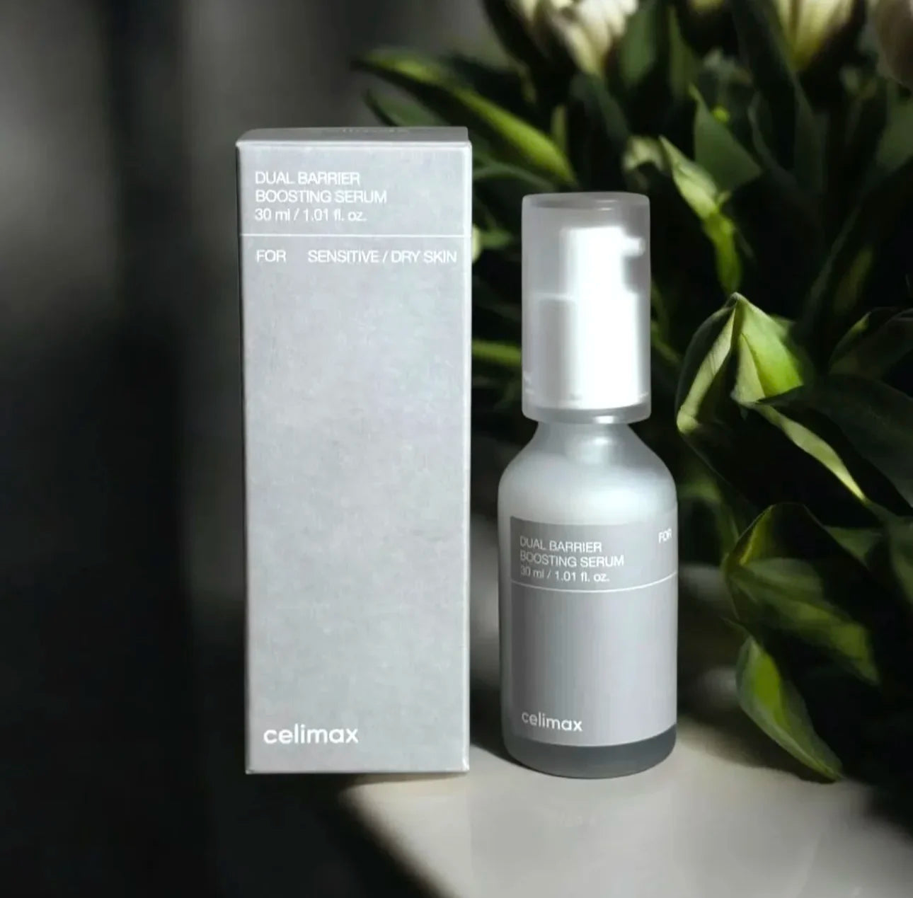 Suero Celimax de Doble Barrera para Piel Seca y Sensible, Calmante, Nutritivo Profundo e Hidratante, Esencia Facial Coreana Original