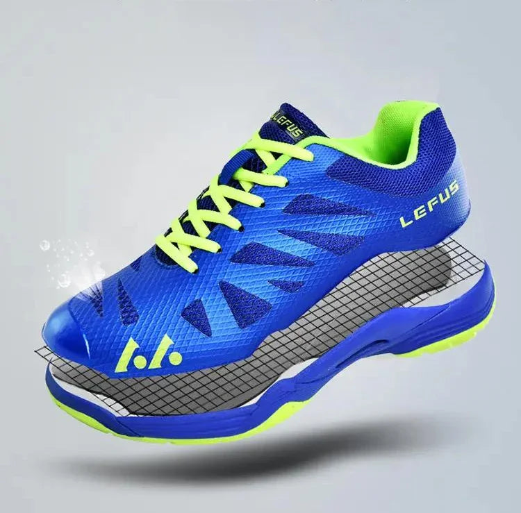 Nuevas zapatillas de deporte de alta calidad para hombre, zapatos de bádminton para deportes al aire libre, zapatos de tenis transpirables para mujer, zapatillas deportivas para hombre