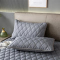 1/2 piezas funda de almohada impermeable antimanchas funda de almohada lavable a máquina decoración de dormitorio adecuada para niños y mascotas