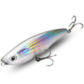 Señuelo tipo lápiz que se hunde, 53g, 10,5 cm, anzuelo Popper para agua salada, Swimbait, Pesca de fundición larga, Wobbler, Pesca en el mar, Crankbait Gear, cebo de silicona