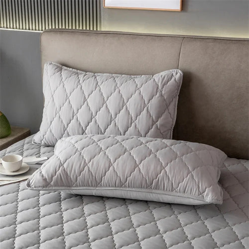1/2 piezas funda de almohada impermeable antimanchas funda de almohada lavable a máquina decoración de dormitorio adecuada para niños y mascotas