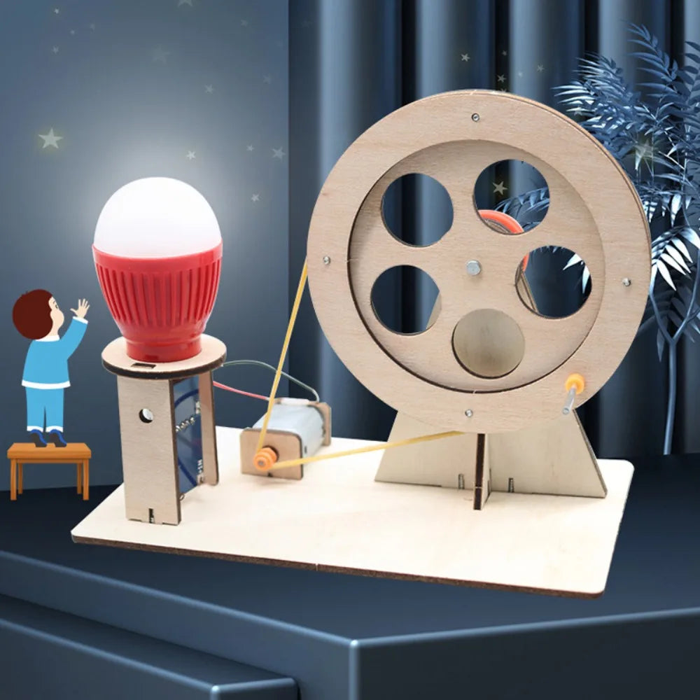 Juguetes para niños robot de ciencia, inventos creativos, capacidad motriz de los niños, pensamiento activo, Kit electrónico de bricolaje, juguetes de tecnología