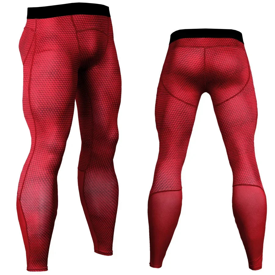 Pantalon de curso a Compression pour hommes, Legging de sport, transpirable, à séchage rápido, de Fitness, d'athlétisme
