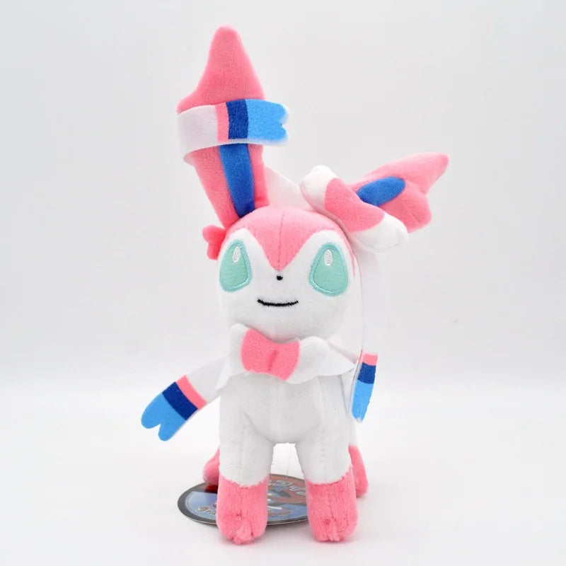 Eevee Peluche Toy Pokemon Juego de juguetes de Peluche - Sylveon Umbreon Vaporeon Flareon Pikachu Glaceon Muñecas de Peluche Regalo de Navidad para niños