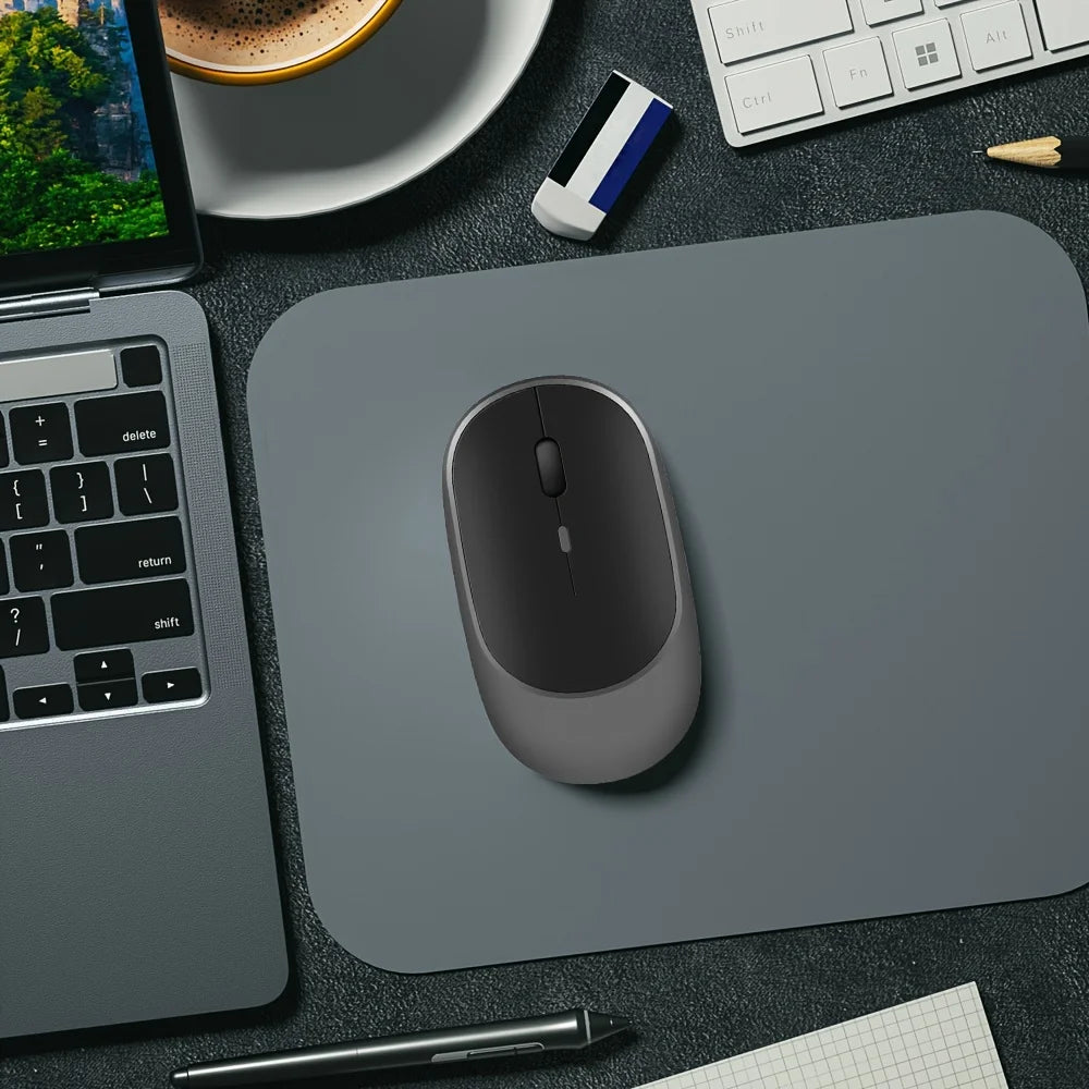 Ratón inalámbrico recargable para jugadores, modos duales, compatible con Bluetooth, 2,4G, para ordenador portátil, tableta, PC, Macbook