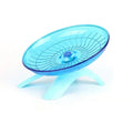 Rueda para correr para hámster, platillo volador silencioso, rueda de eje de acero, juguetes de disco para correr, jaula, accesorios para hámster de animales pequeños