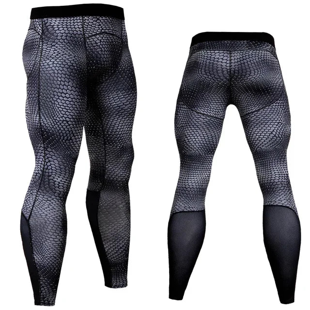 Pantalon de curso a Compression pour hommes, Legging de sport, transpirable, à séchage rápido, de Fitness, d'athlétisme