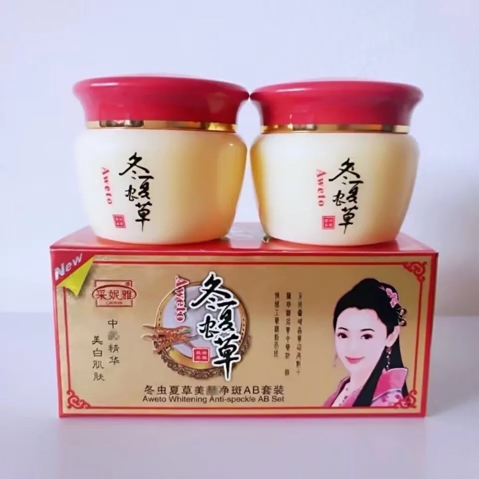 Crema blanqueadora para el cuidado de la piel, crema facial, productos de belleza para mujeres, blanqueamiento, eliminación de manchas oscuras, crema facial
