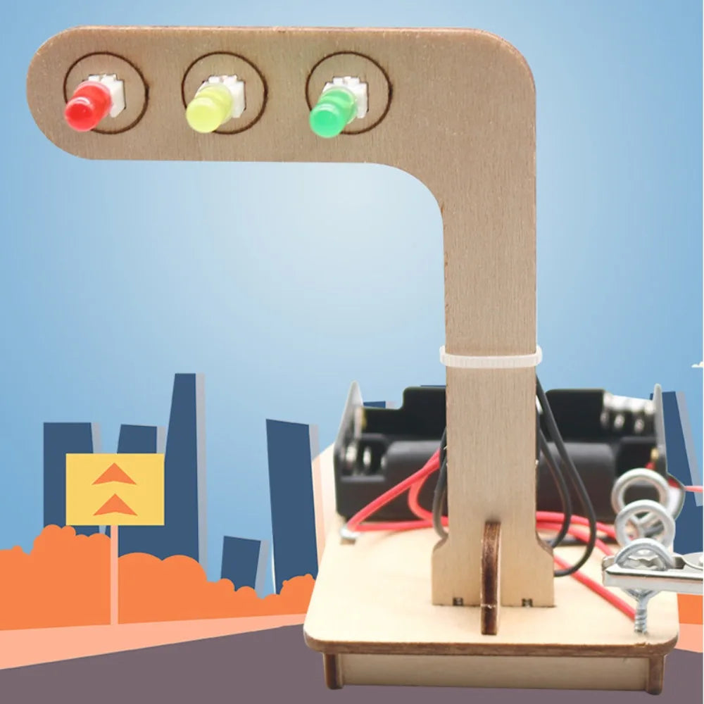 Juguetes para niños robot de ciencia, inventos creativos, capacidad motriz de los niños, pensamiento activo, Kit electrónico de bricolaje, juguetes de tecnología