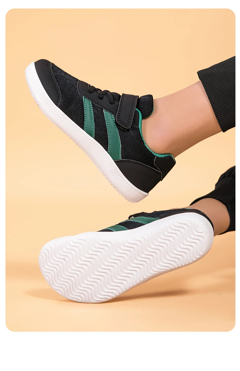 Zapatos Minimalistas para Niños Pequeños/Grandes, Zapatos Deportivos Anchos para Niños y Niñas, Zapatos Planos para Caminar y Patinar
