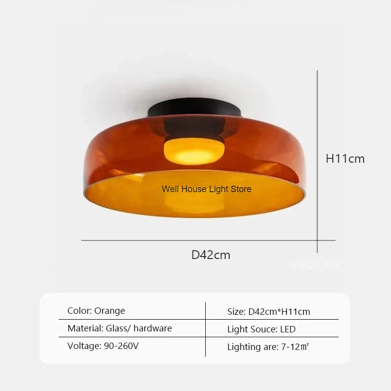 Lámpara de techo de cristal de niveles, lámpara de techo de cristal de lujo nórdica para restaurante, dormitorio, sala de estar, lámpara de techo led colorida