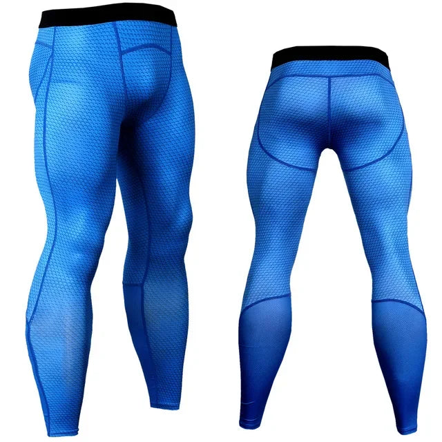 Pantalon de curso a Compression pour hommes, Legging de sport, transpirable, à séchage rápido, de Fitness, d'athlétisme