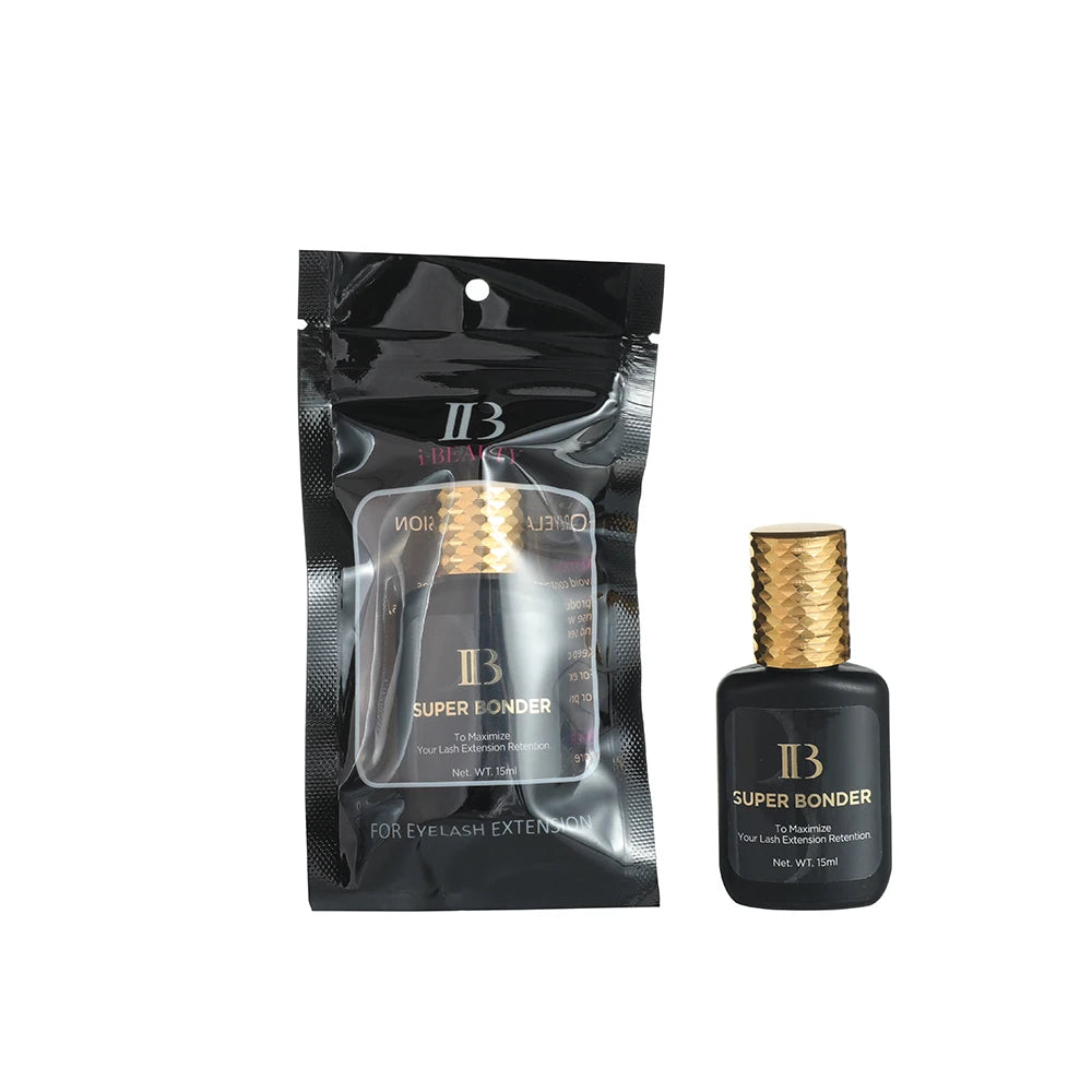 I Beauty Primer recoger agente fijador Super Bonder extensión de pestañas limpiador de imprimación transparente ib plátano rosa aroma