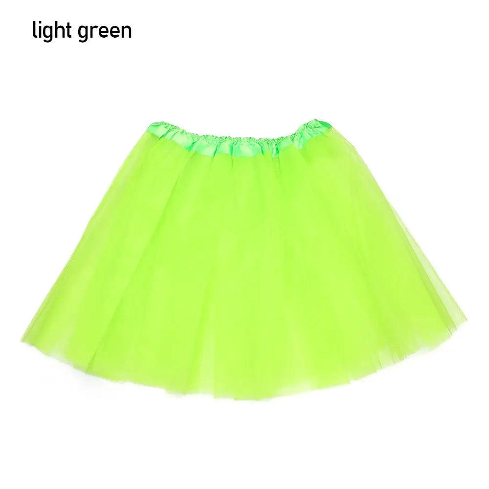 Faldas de Ballet Elásticas y Plisadas para Baile y Fiesta, Tutús, Faldas Voluminosas, Petticoat Estilo Lolita