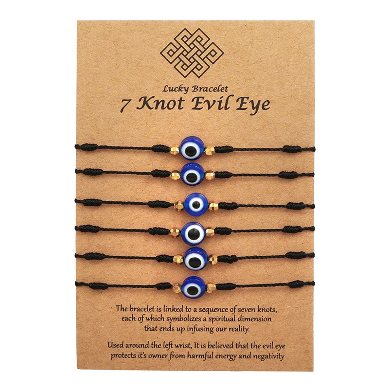 Pulsera de pareja para mujer, cadena de cuerda trenzada hecha a mano, corazón de madre e hija, pulseras con dijes, regalo de joyería de hermana de la amistad de la suerte