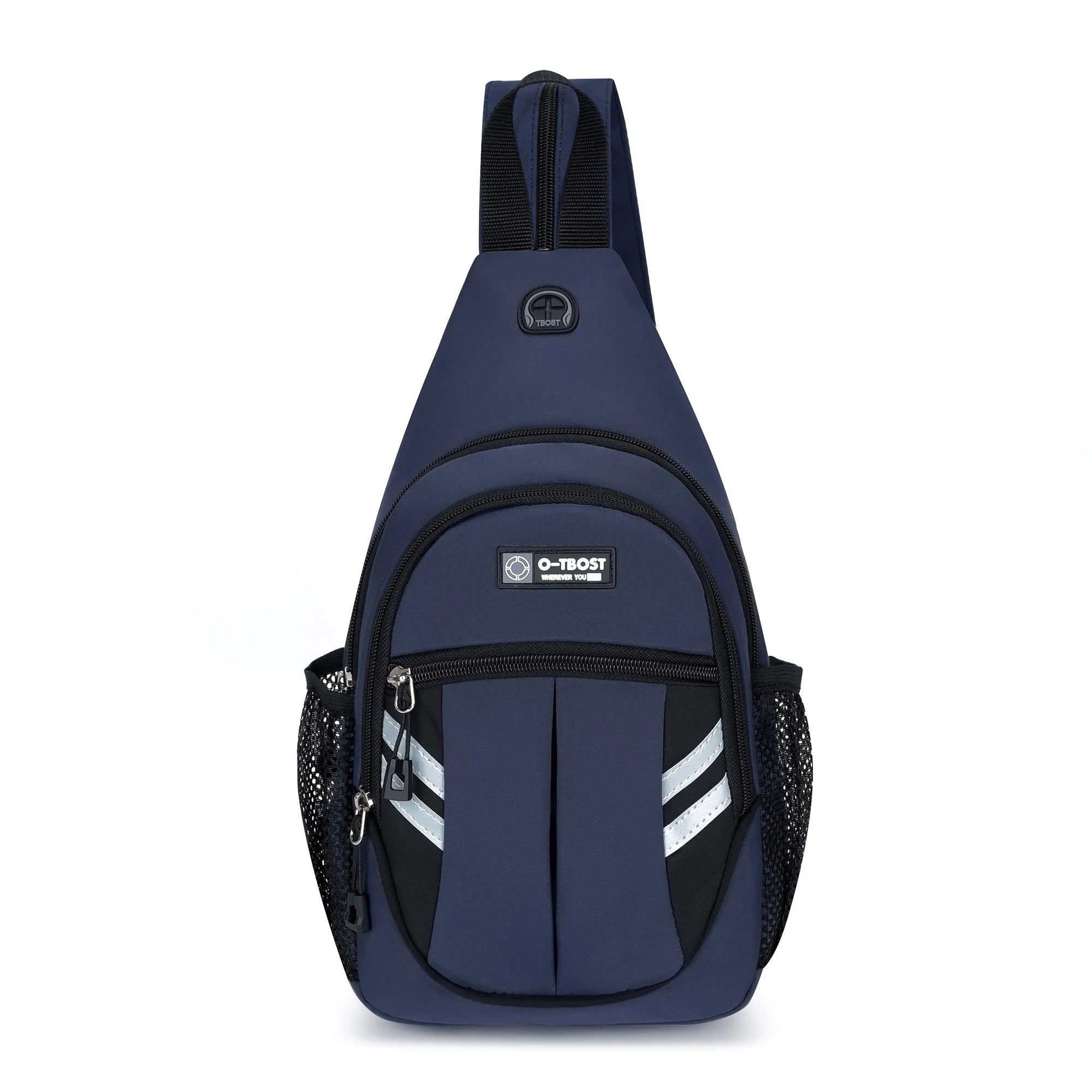 Men's Waterproof Multi-functional Trendy Crossbody Chest Bag for Sports And Leisure Fashionable Shoulder Bag