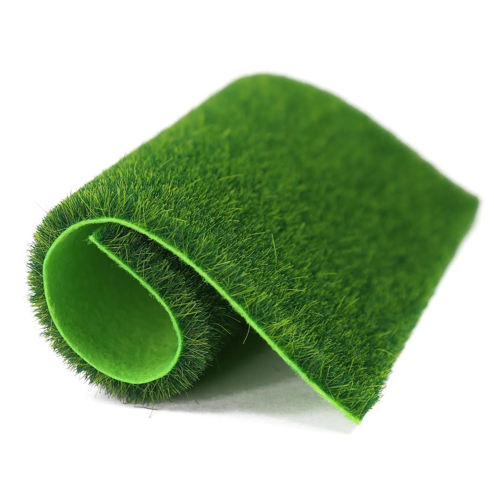 Evemodel-alfombrilla cuadrada para césped, 20cm x 20cm, 3mm, 5mm, 8mm de espesor, alfombra para césped Artificial para proyecto DIY, modelo de escena, diseño ferroviario, 1 ud.