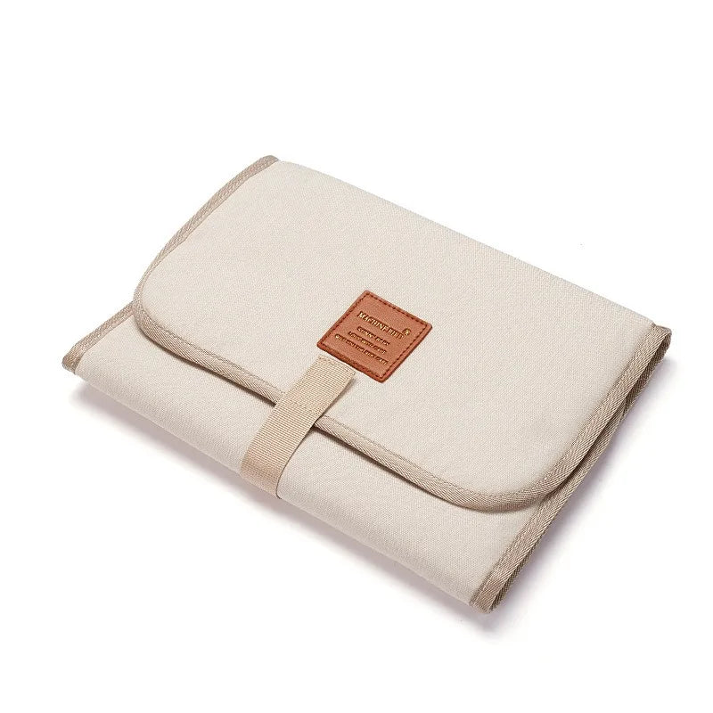 Cambiador de pañales plegable para bebé, almohadilla impermeable para pañales para recién nacidos, cambiador portátil para niños pequeños, hoja de pañales Oxford duradera para bebé