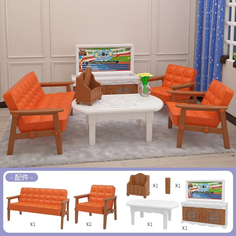 Mini juegos de compras de supermercado, muebles para casa de muñecas, accesorios, juguetes educativos intelectuales para niños, juguetes de interacción familiar