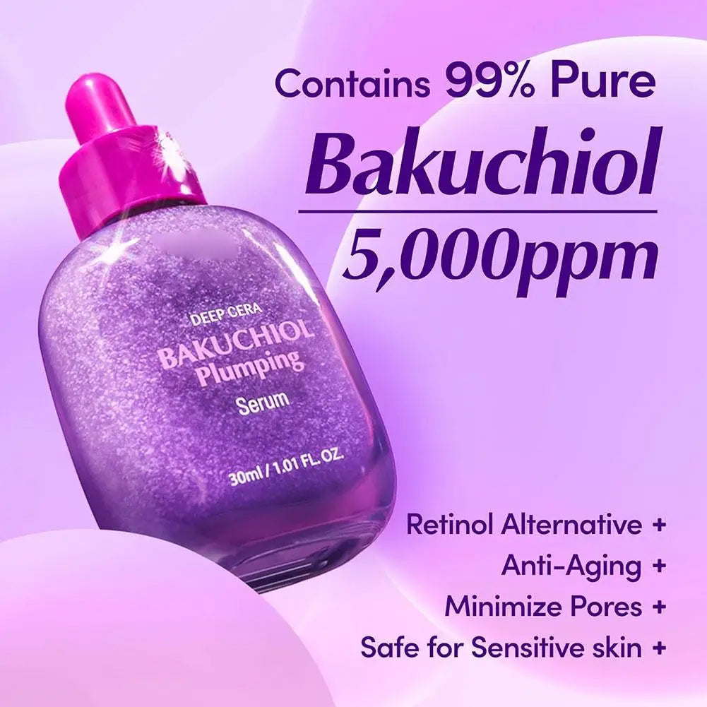 Eqqual Berry-esencia reafirmante para reducir los poros, suero iluminador de vitamina, suero rellenador de Bakuchiol, cuidado de la piel