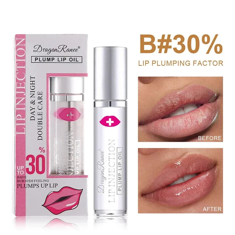Suero potenciador de labios instantáneo, Aceite hidratante antiarrugas, cuidado de labios Sexy, voluminizador extremo, brillo de labios cosmético