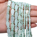 Conchas naturales de agua dulce con forma de pez, concha de nácar teñida multicolor, cuentas espaciadoras sueltas para fabricación de joyería, pulsera DIY
