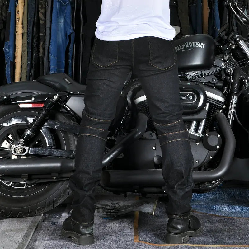 Pantalones de motocicleta para hombre, pantalones vaqueros para Moto, equipo de protección, pantalones de Moto de turismo, pantalones de Motocross, pantalones de Moto