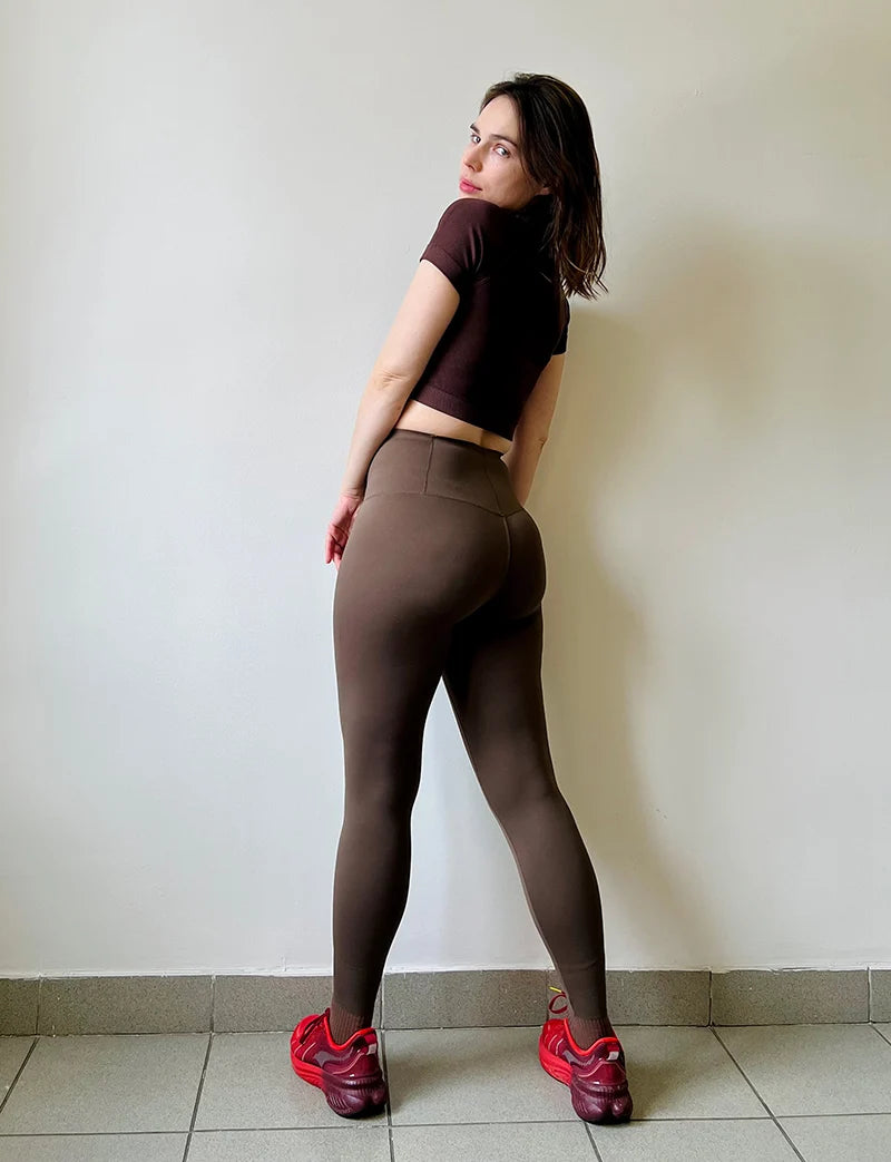 BIVIGAOS-mallas deportivas ajustadas de cintura alta sin costuras para mujer, Leggings de deporte para Fitness, temporada Primavera Verano