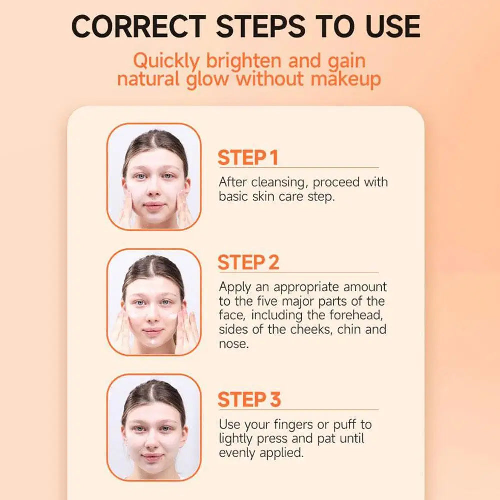 Crema Hidratante Natural Hidratante y Iluminadora: Cuidado Suave de la Piel Facial para Mejorar el Complejo Brillante