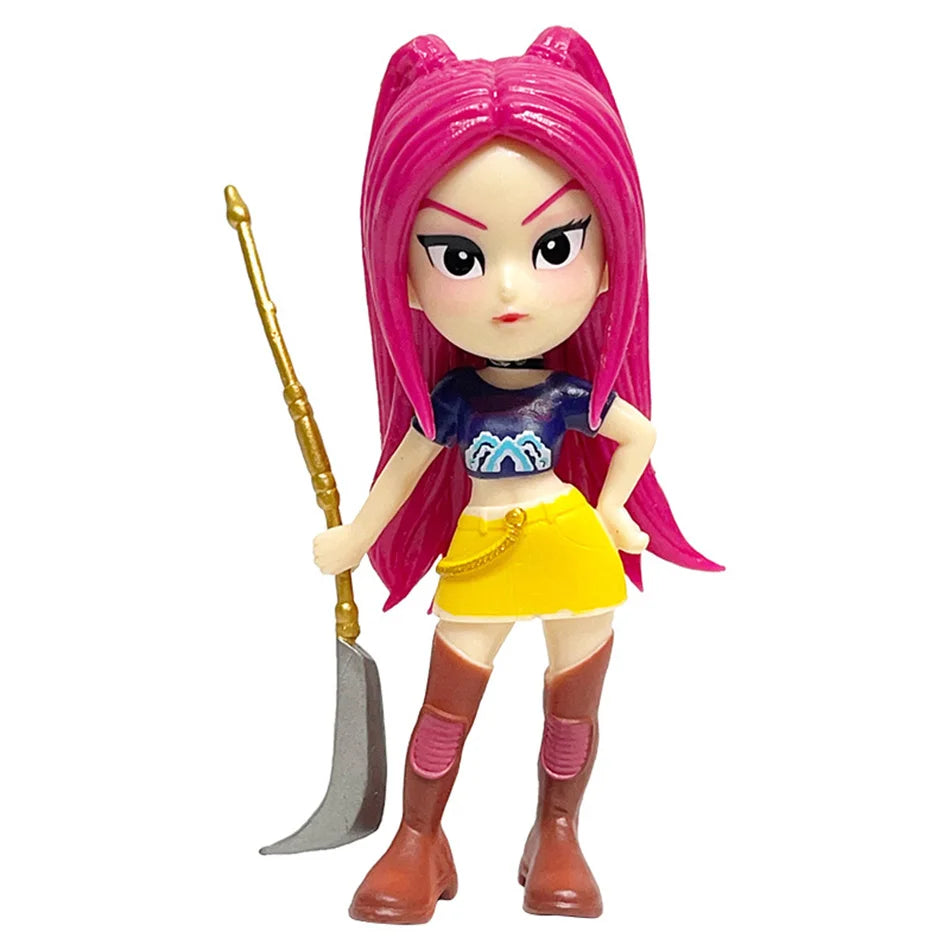 2026 Llaveros de Muñeca Derpy de Anime, Película, Kpop, Devil Hunter Girls, Impresos en 3D, y Figuras de Acción de Tigre Adorables, Colección de Juguetes, Regalos de Navidad