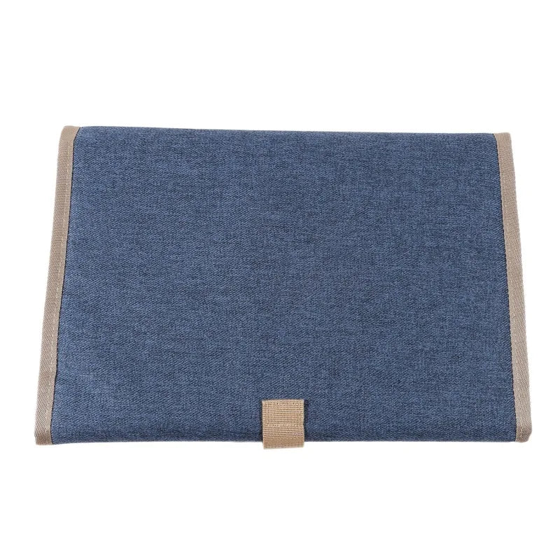 Cambiador de pañales plegable para bebé, almohadilla impermeable para pañales para recién nacidos, cambiador portátil para niños pequeños, hoja de pañales Oxford duradera para bebé