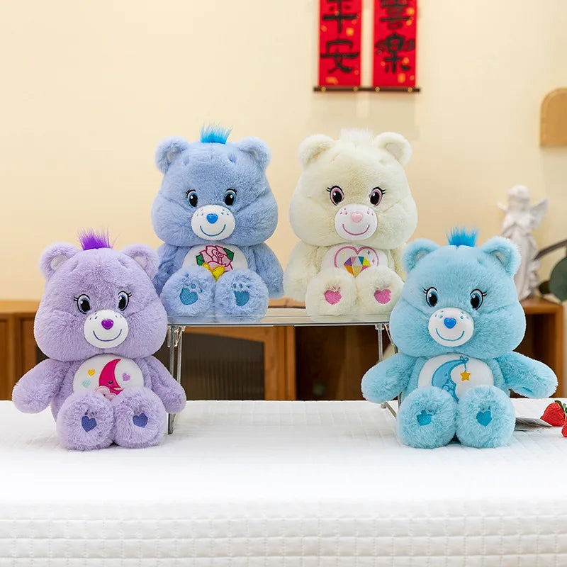 Auténticos Ositos Cariñosos de Peluche de 33 cm, Juguetes de Peluche Kawaii, Osos de Dibujos Animados para Cumpleaños, Muñecos de Peluche Suaves para Niñas y Niños, Juguetes Lindos, Almohadas de Peluche, Regalos