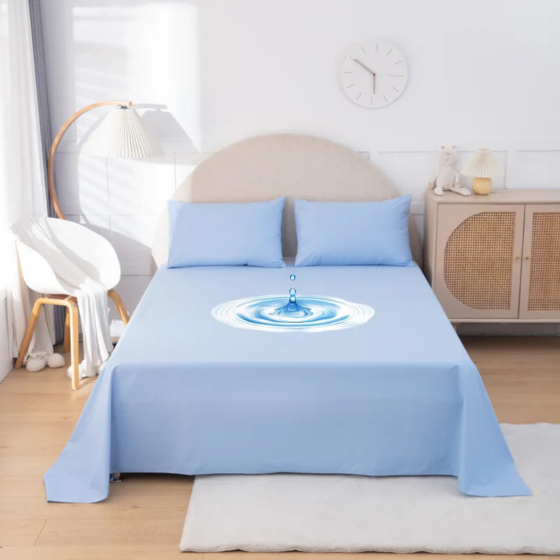 Fundas de cama impermeables 100%, sábanas lavables, prevención de incontinencia, antideslizantes, no incluye funda de almohada para habitación