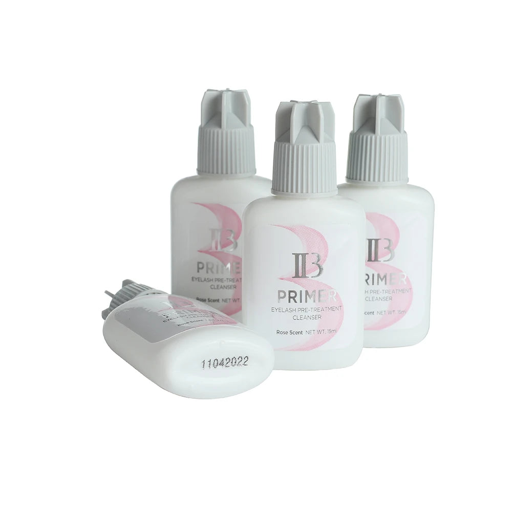 I Beauty Primer recoger agente fijador Super Bonder extensión de pestañas limpiador de imprimación transparente ib plátano rosa aroma