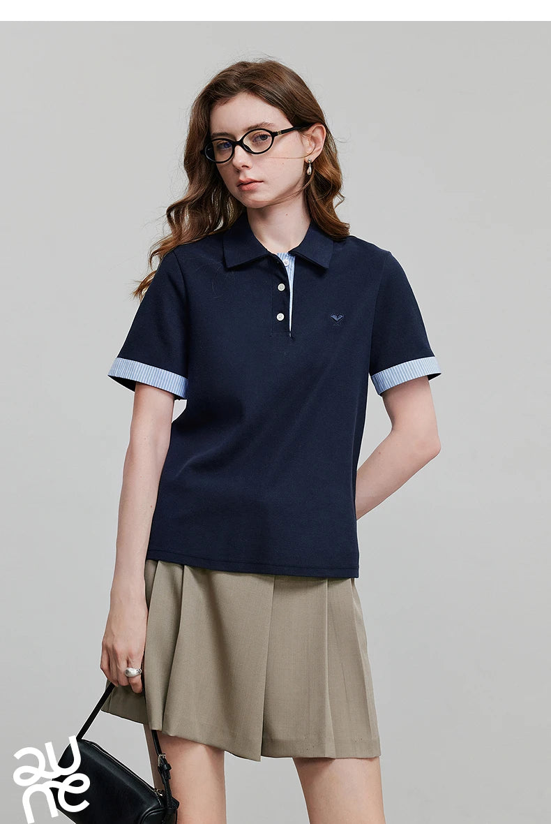 TOYOUTH Camiseta de manga corta para mujer, camisetas nuevas de primavera 2025 8521007