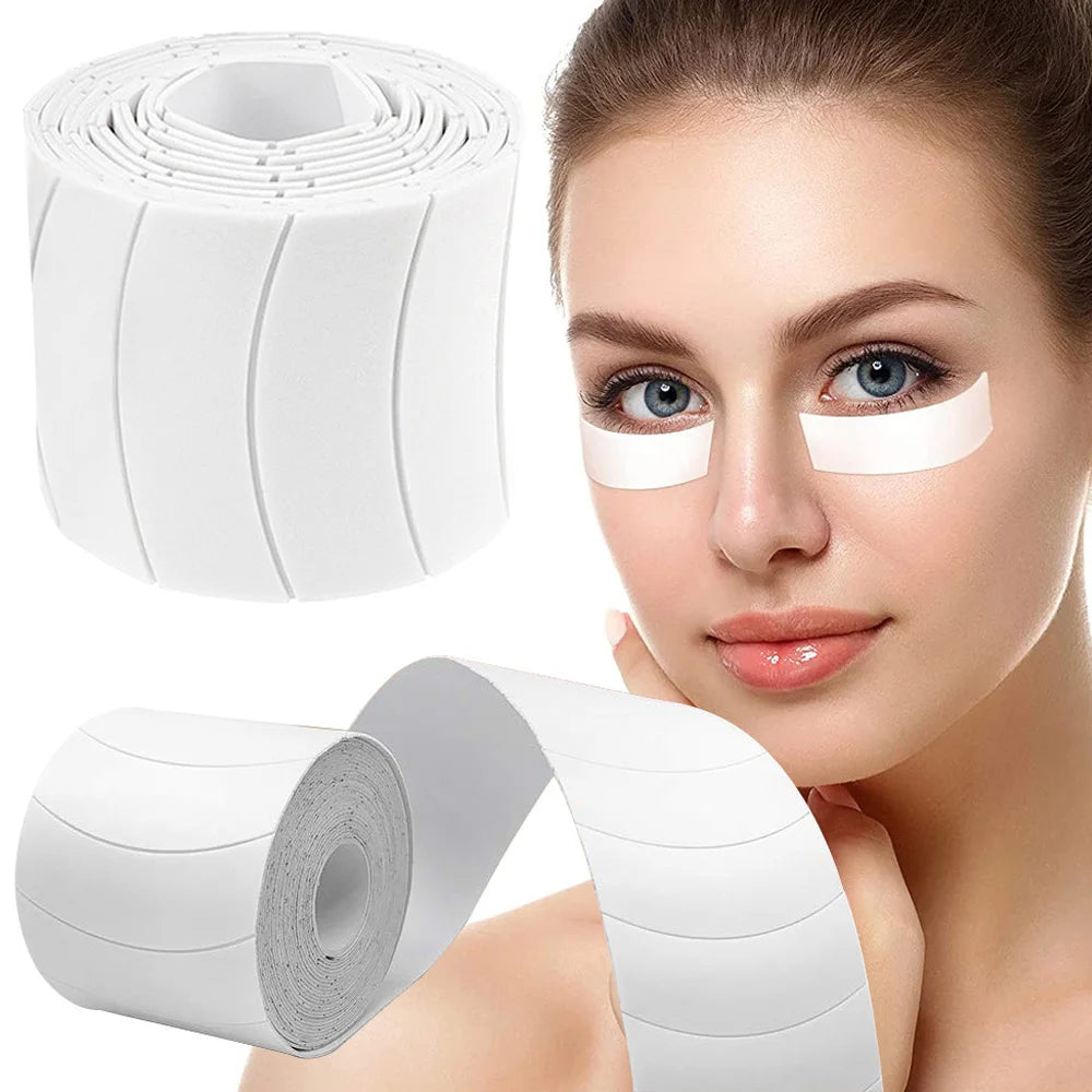 110 uds/rollo de almohadillas de cinta para Micro ojos debajo de la extensión de pestañas parche de espuma injerto pestañas almohadillas para ojos pegatinas no tejidas herramienta de maquillaje