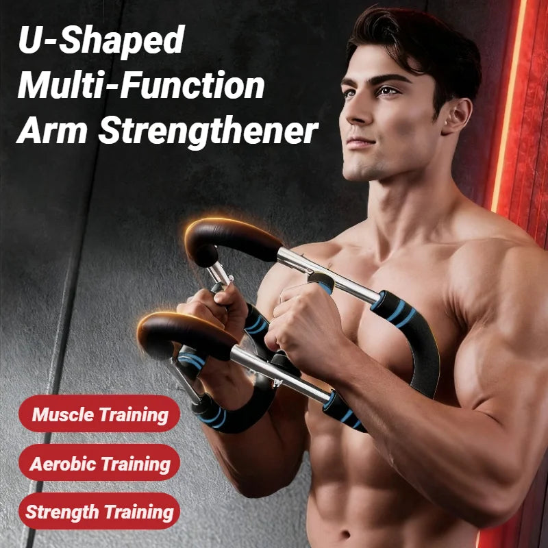 Ejercitador de brazo ajustable de alta calidad, entrenador de fuerza de muñeca, expansor de pecho en casa para hombros y ejercicio con parte superior desmontable