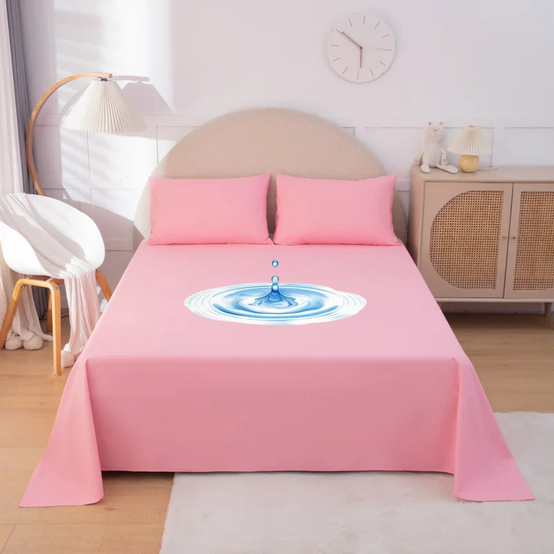 Fundas de cama impermeables 100%, sábanas lavables, prevención de incontinencia, antideslizantes, no incluye funda de almohada para habitación