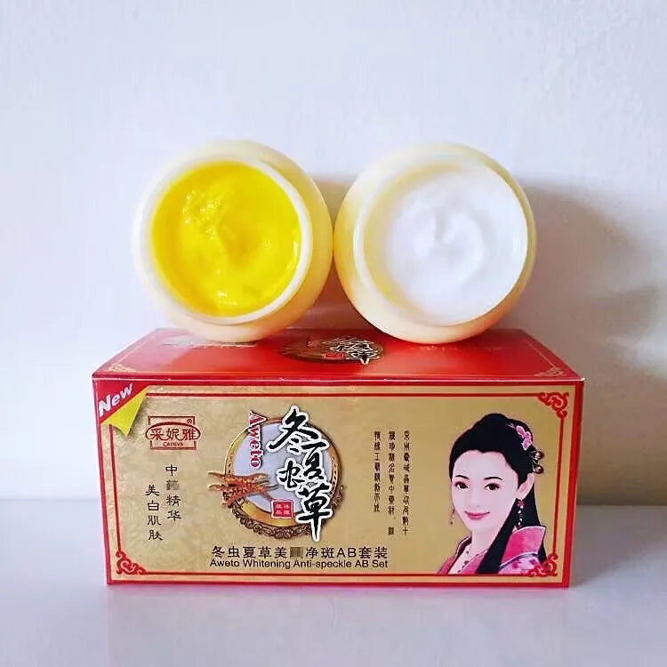 Crema blanqueadora para el cuidado de la piel, crema facial, productos de belleza para mujeres, blanqueamiento, eliminación de manchas oscuras, crema facial
