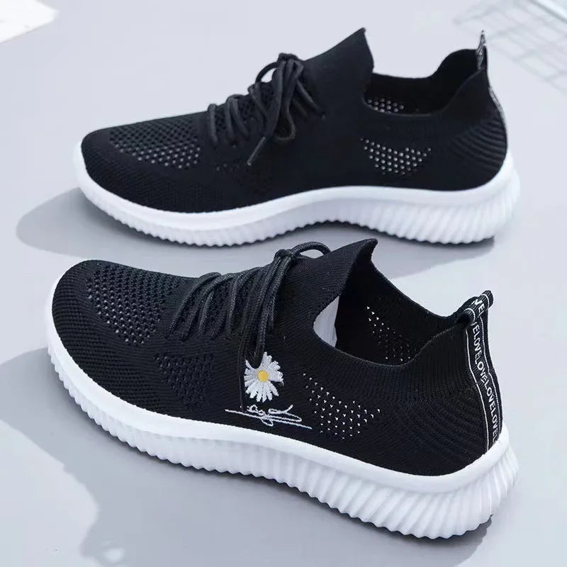 Tenis Feminino, zapatos de Tenis de verano para mujer, gran oferta 20225, gran oferta, malla de aire grande, zapatos deportivos transpirables huecos versátiles para gimnasio, zapatos informales