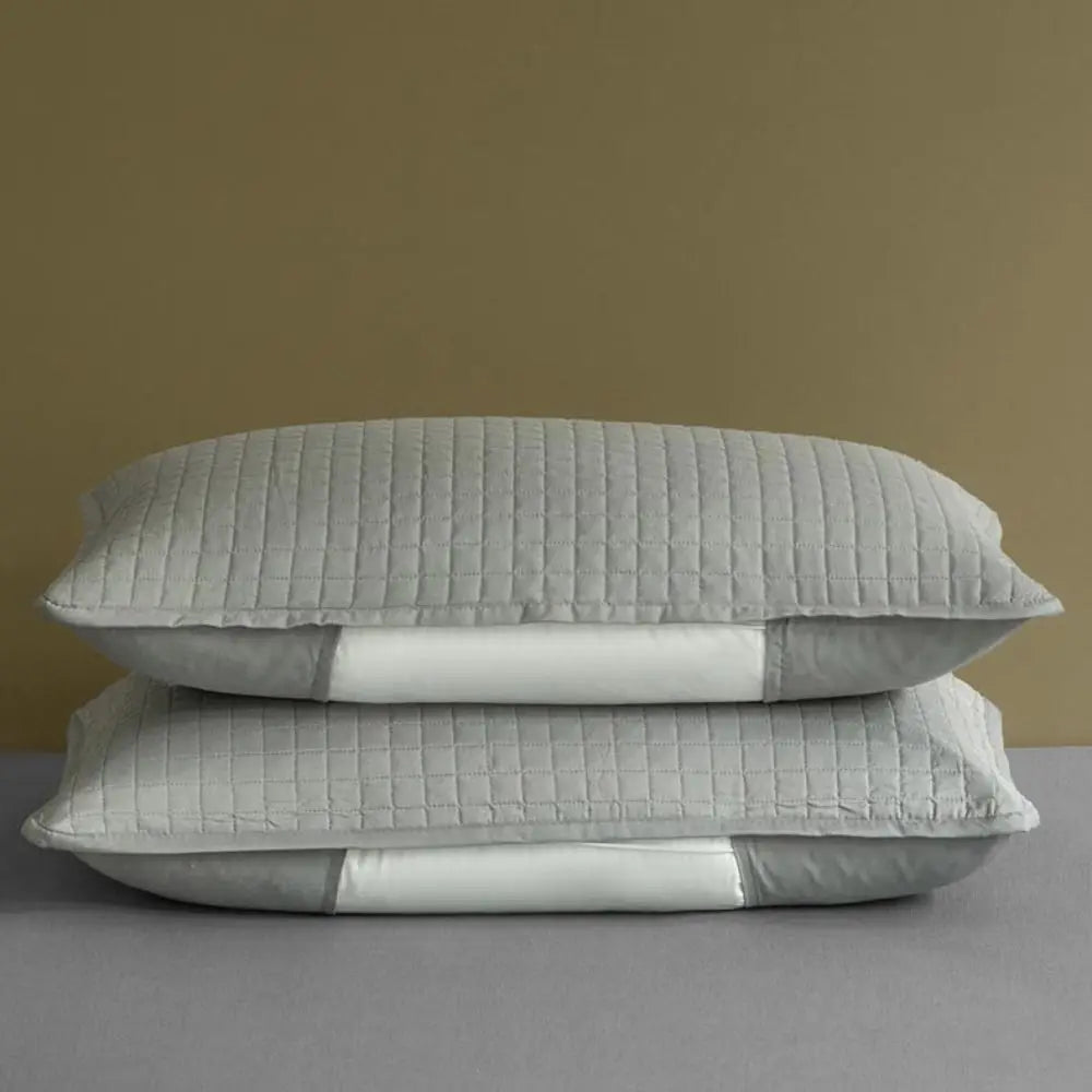 Funda de almohada de algodón, capa de aislamiento, funda de almohada de aceite para la cabeza, Protector antiácaros, almohada a prueba de sudor, protección central para el hogar