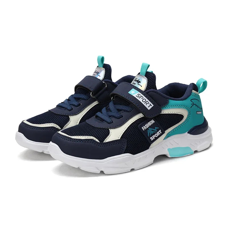 Zapatos para niños, zapatillas de deporte para niños en primavera y otoño con superficie antideslizante transpirable, zapatos de moda para niños cuhk