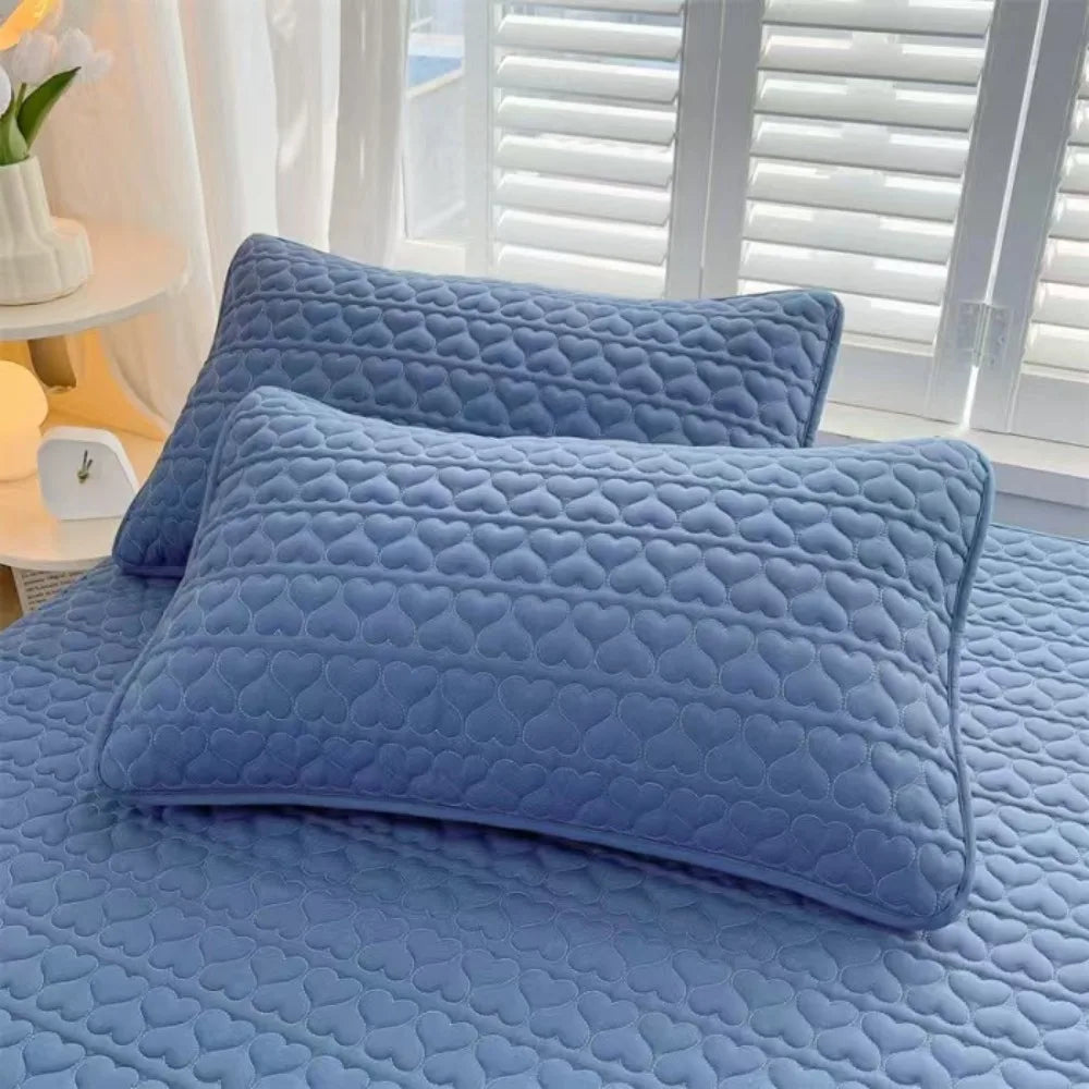Funda de almohada de algodón, capa de aislamiento, funda de almohada de aceite para la cabeza, Protector antiácaros, almohada a prueba de sudor, protección central para el hogar