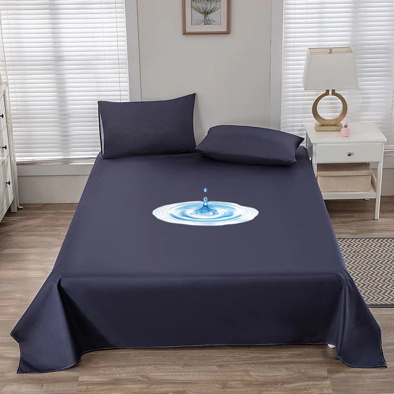 Fundas de cama impermeables 100%, sábanas lavables, prevención de incontinencia, antideslizantes, no incluye funda de almohada para habitación