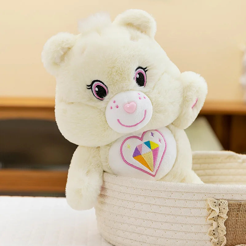 Auténticos Ositos Cariñosos de Peluche de 33 cm, Juguetes de Peluche Kawaii, Osos de Dibujos Animados para Cumpleaños, Muñecos de Peluche Suaves para Niñas y Niños, Juguetes Lindos, Almohadas de Peluche, Regalos